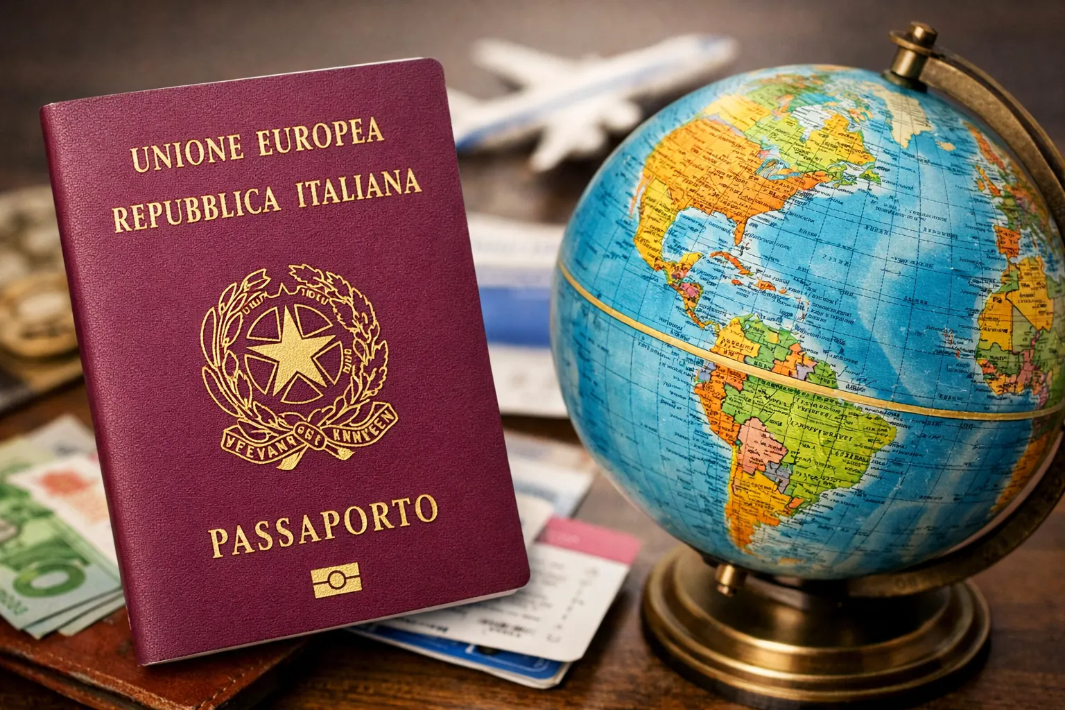 Giro del Mondo Costa 2026 visti da richiedere: passaporto italiano, globo e documenti di viaggio