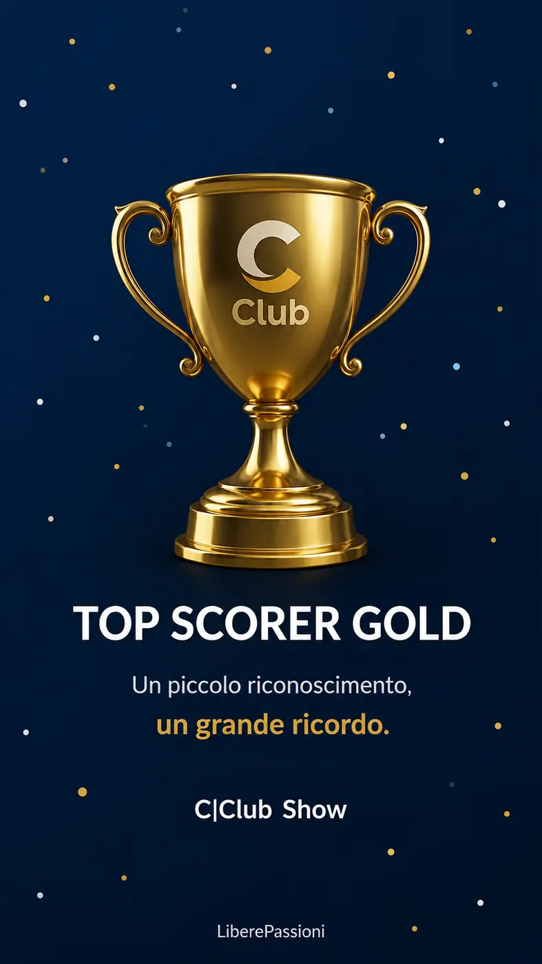 Riconoscimento Top Scorer GOLD C Club
