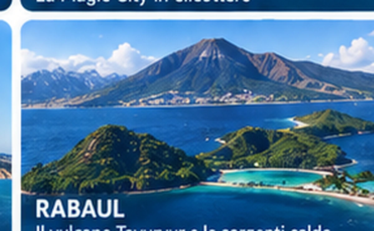 Escursione a Rabaul nel World Tour 2026/27 con il vulcano Tavurvur e le sorgenti calde